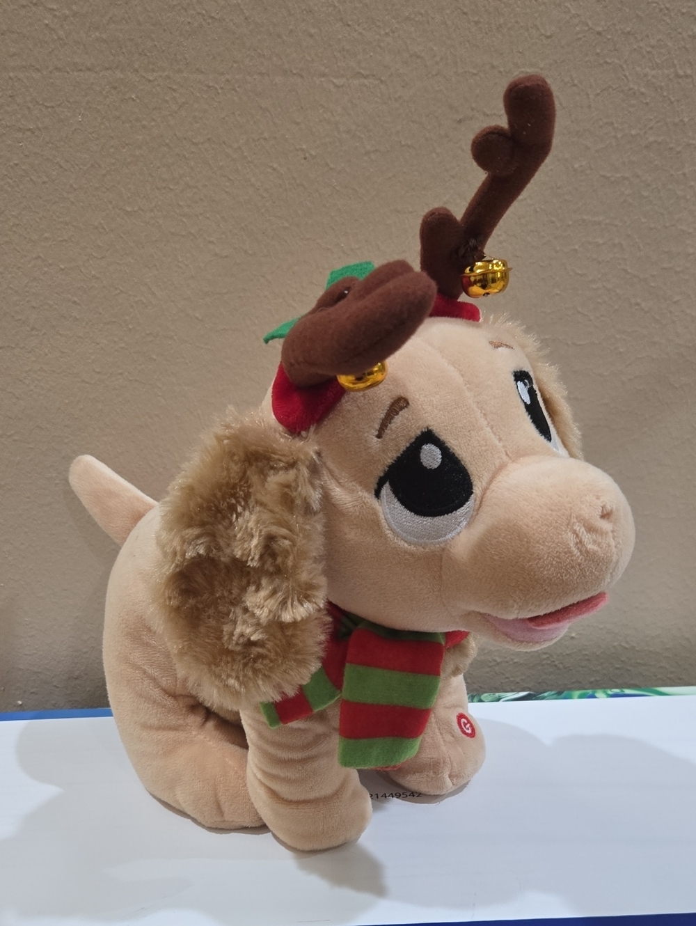 Gemmy Animated Christmas Cocker Spaniel Dog Pre-owned